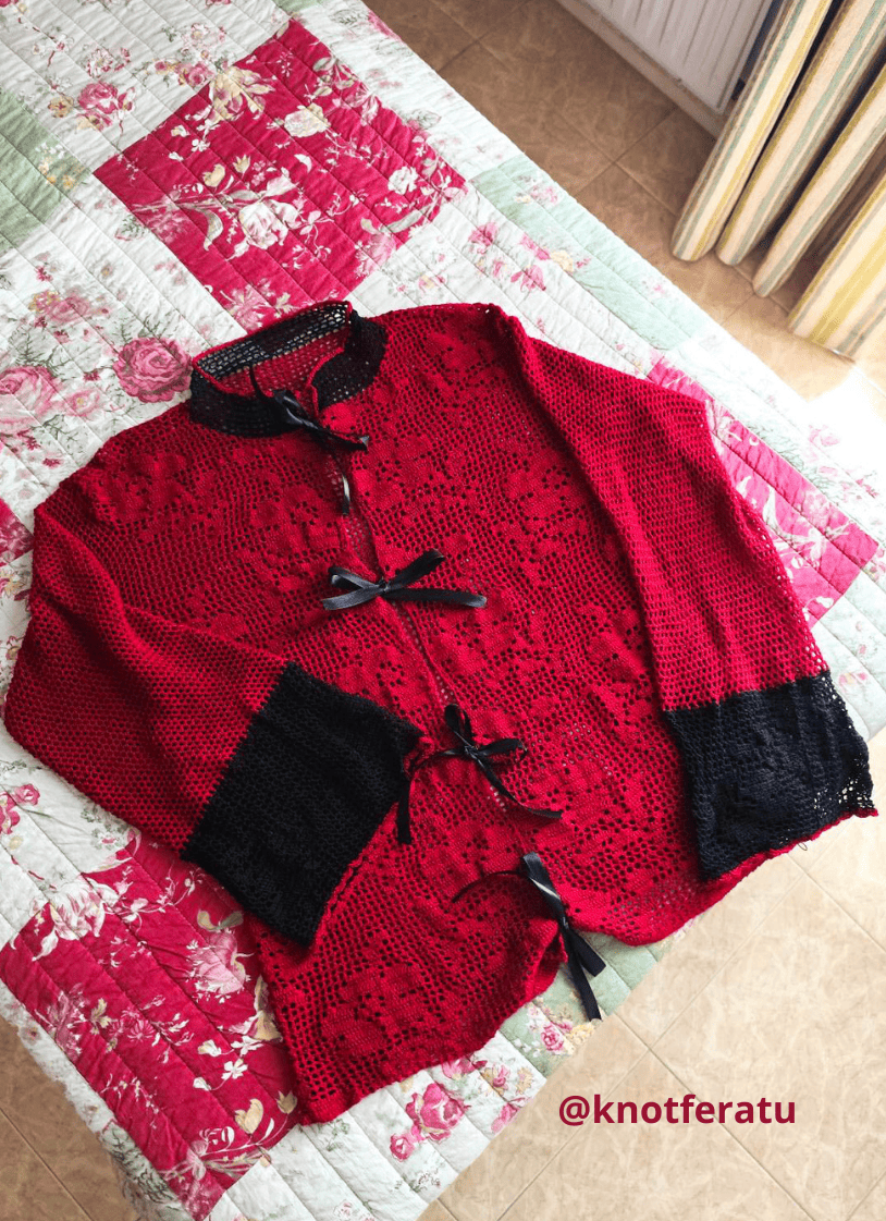Persephone Cardigan crochet pattern