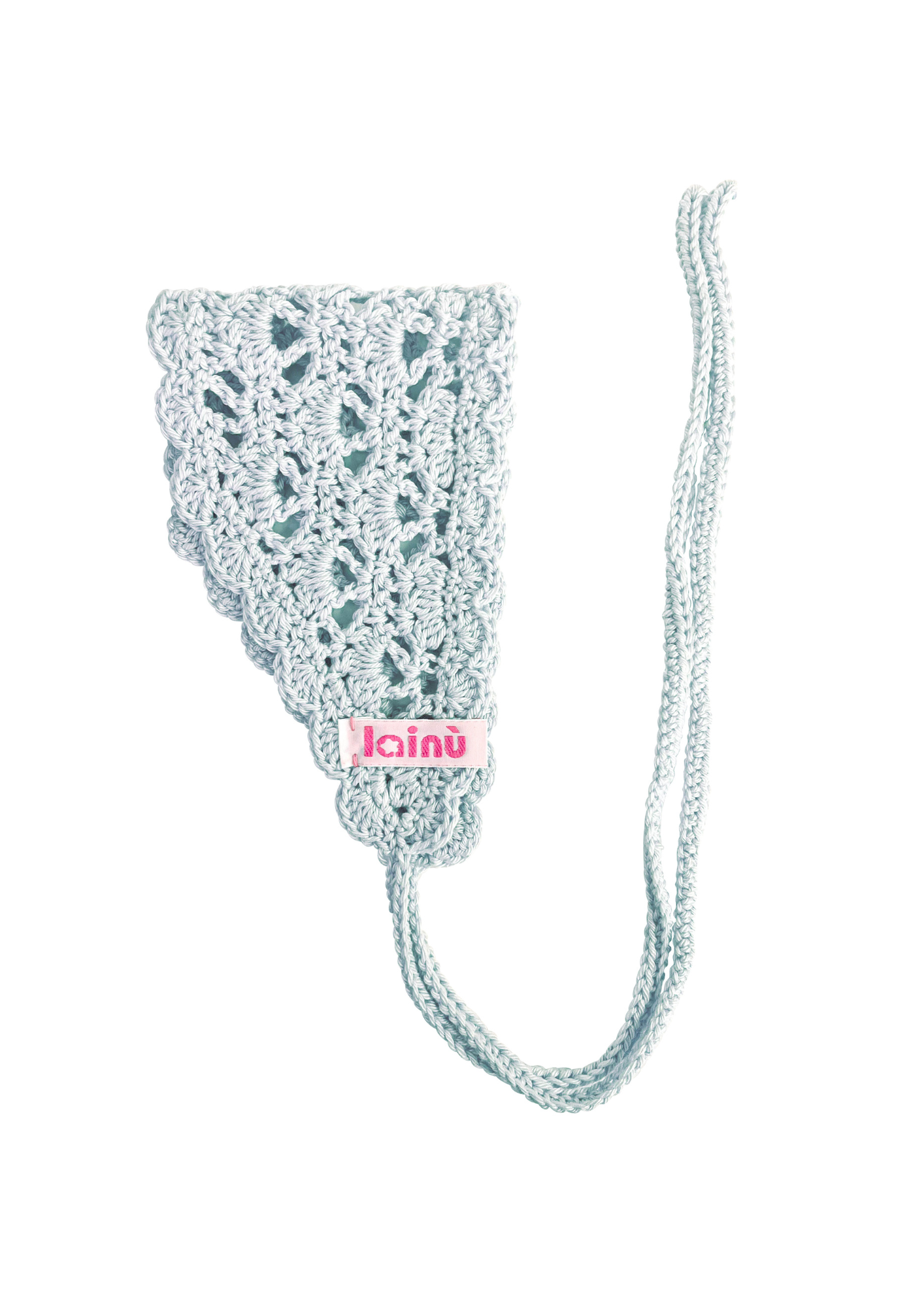 Bandeau vintage en crochet avec liens