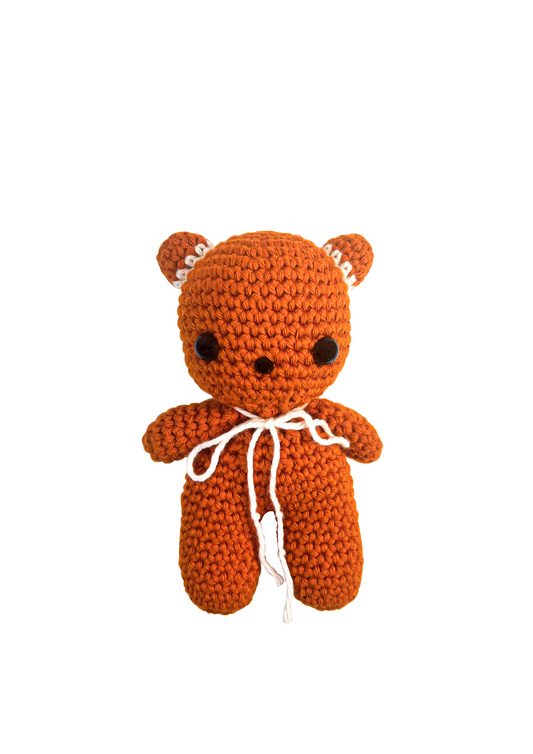 Amigurumi ourson orange