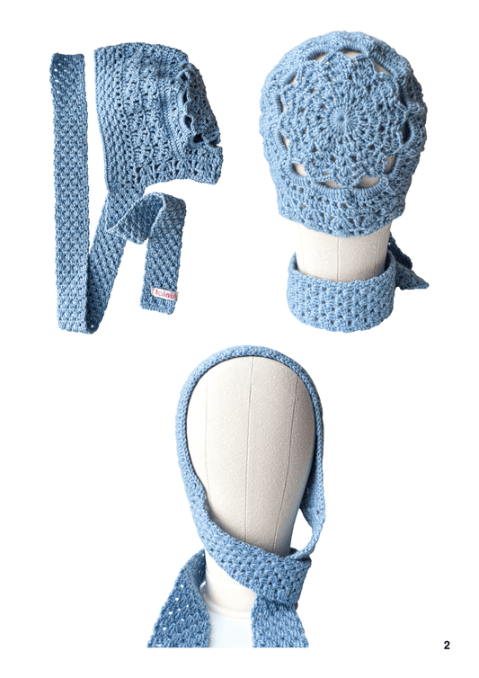 Audrey Bonnet Pattern - English version
