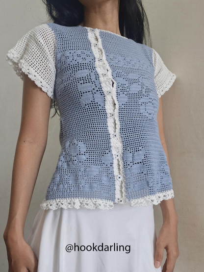Antoinette Top Pattern - English Version
