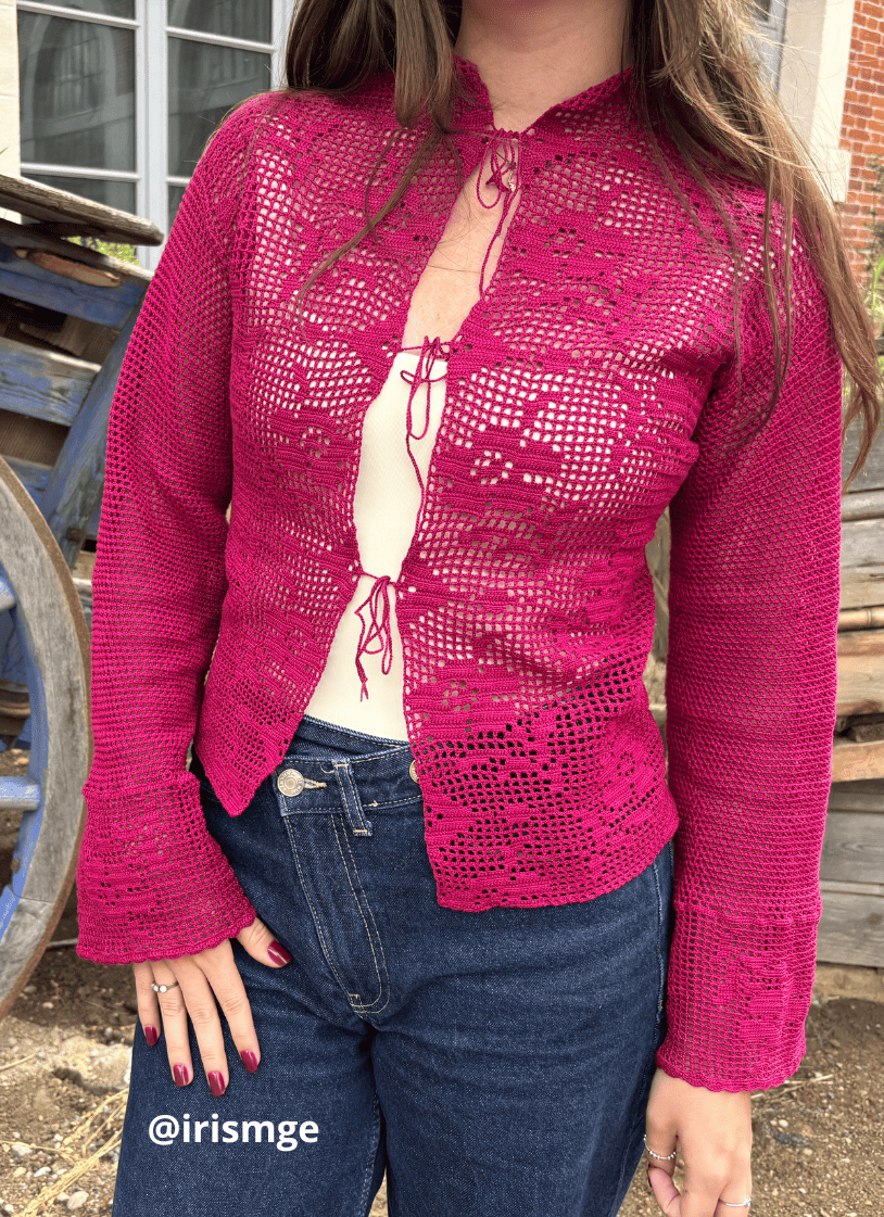 Persephone Cardigan crochet pattern