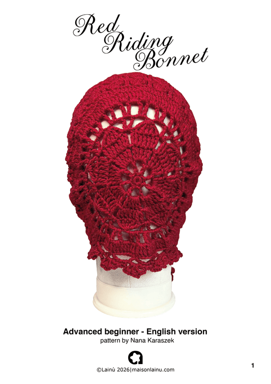 Bonnet crochet pattern
