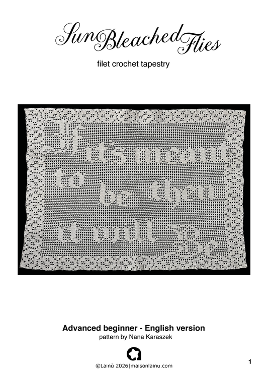 filet crochet pattern, ethel cain