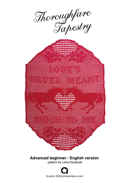 Thoroughfare Tapestry Pattern - English Version