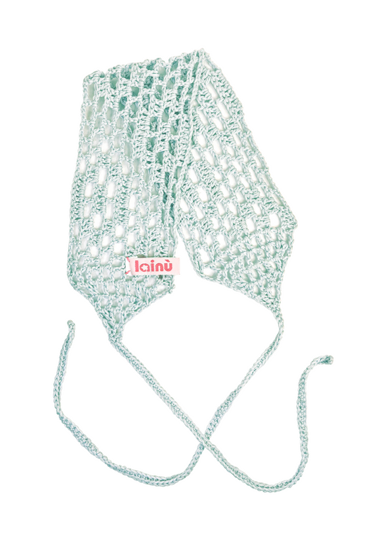 Bandeau avec liens en crochet 
