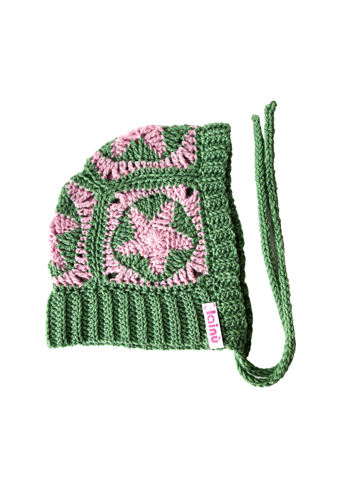 Bonnet en crochet, motif étoiles