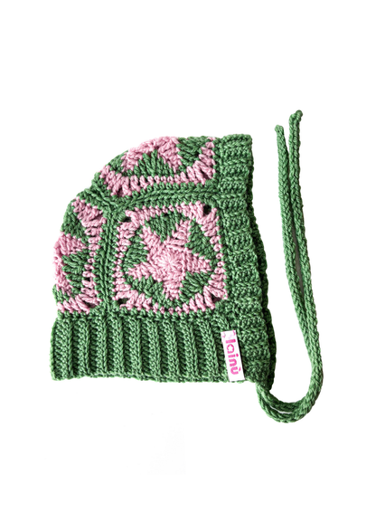 Bonnet en crochet, motif étoiles