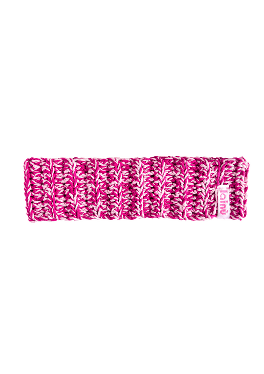 Bandeau en crochet effet bord-côte