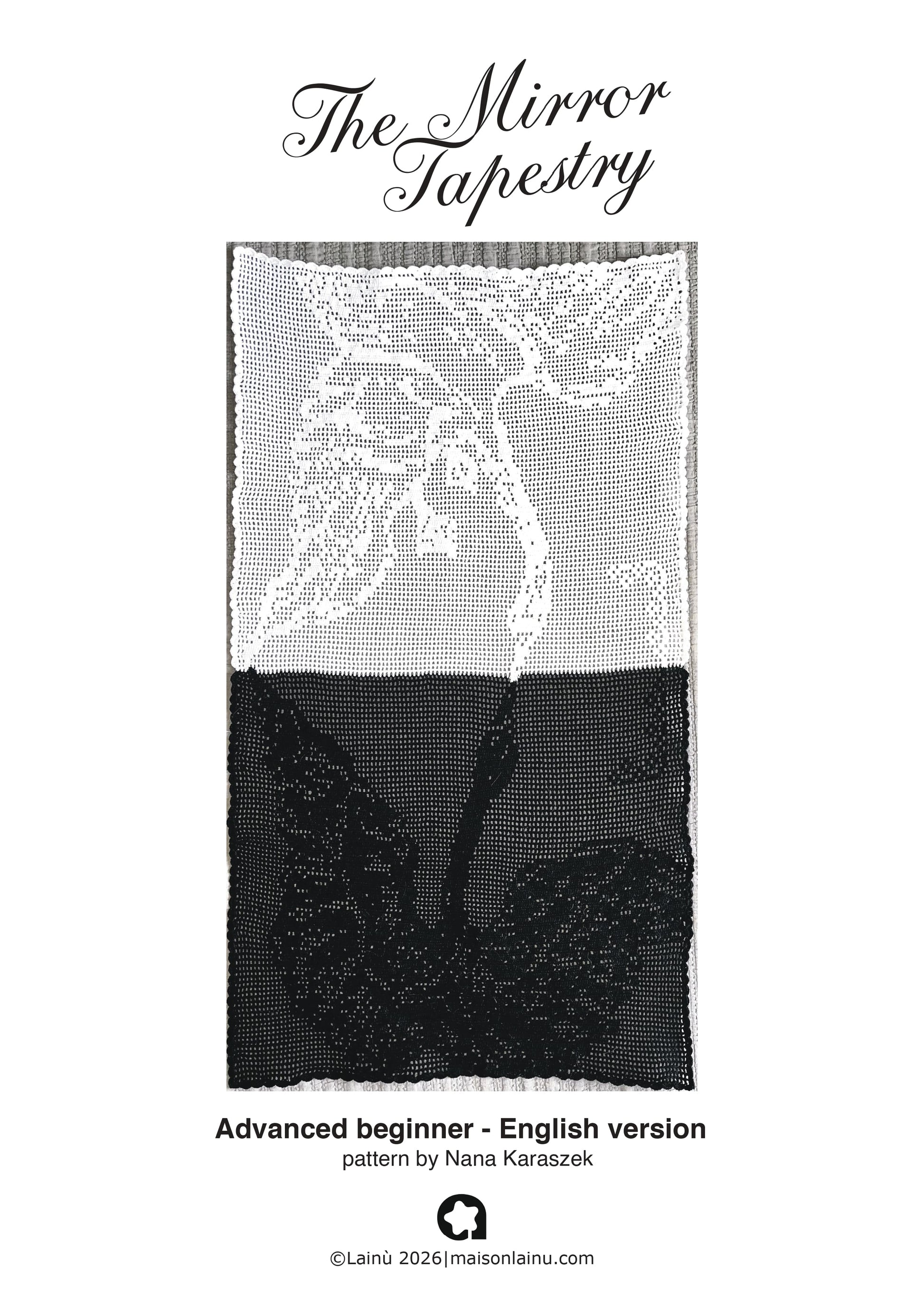 The Mirror filet tapestry pattern