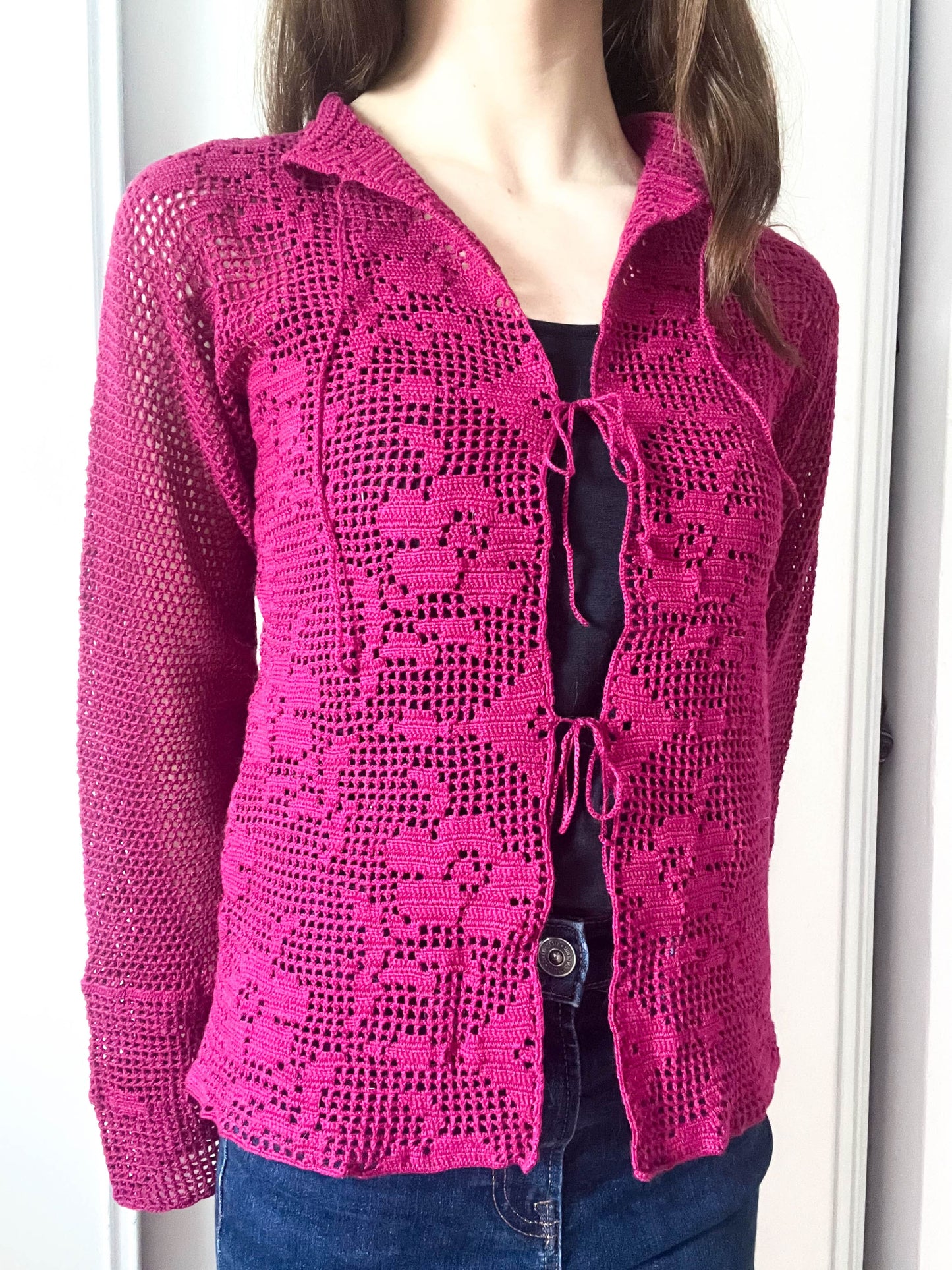Persephone Cardigan crochet pattern