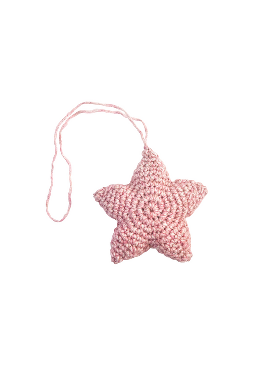 Porte-clés en crochet en forme d'étoile
